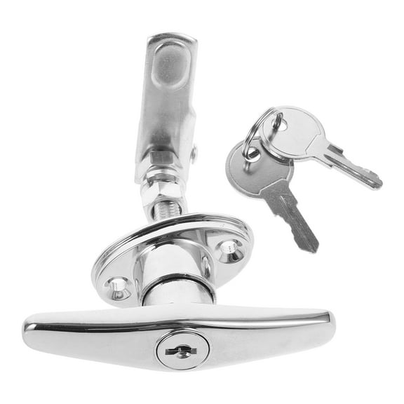 Electric Cabinet Door Handle Lock Toolbox Door Knob Tool Case Mailbox Locks with Keys Replacement Cabinet Lock