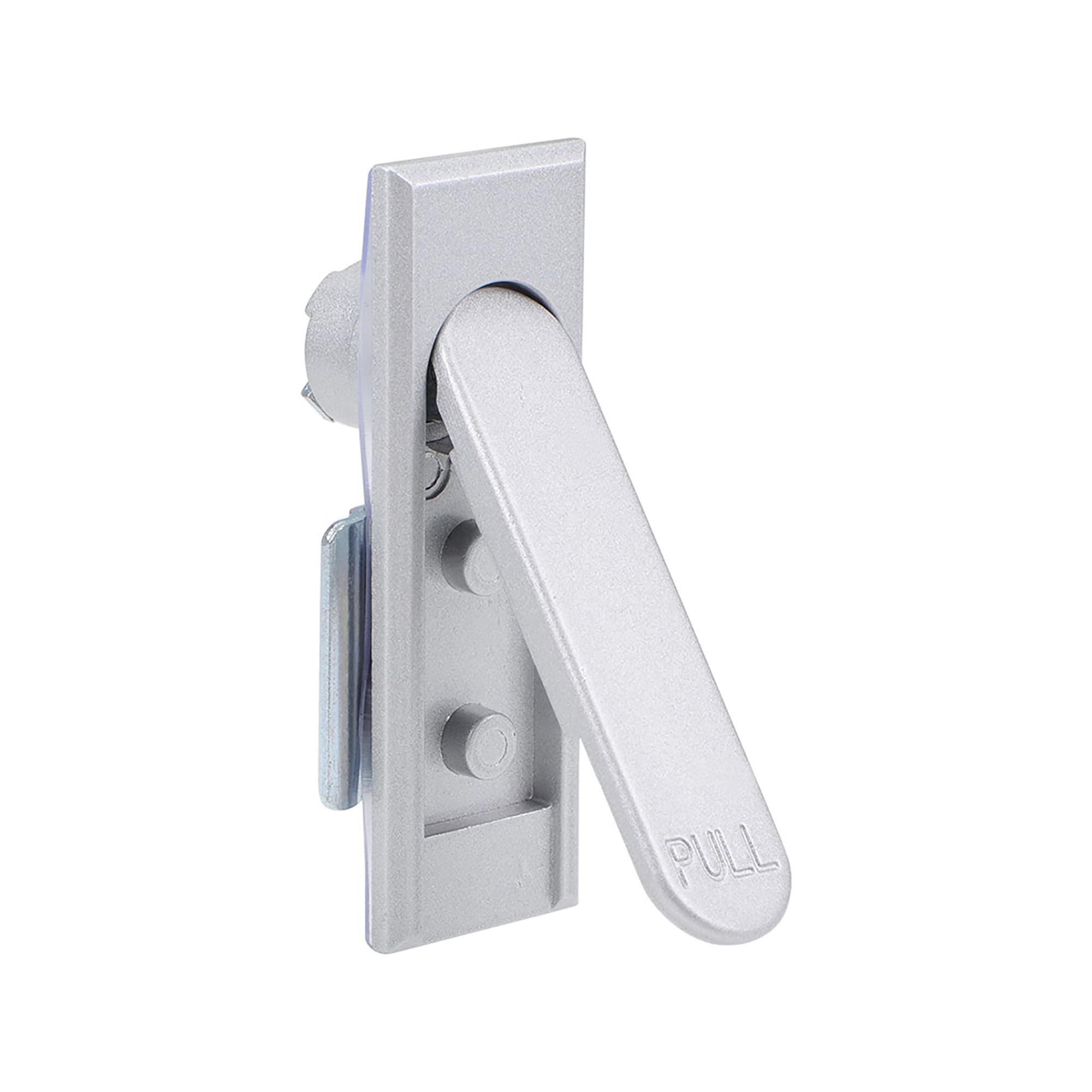 Electric Panel Cam Lock Pull Type Door Lock, Silver