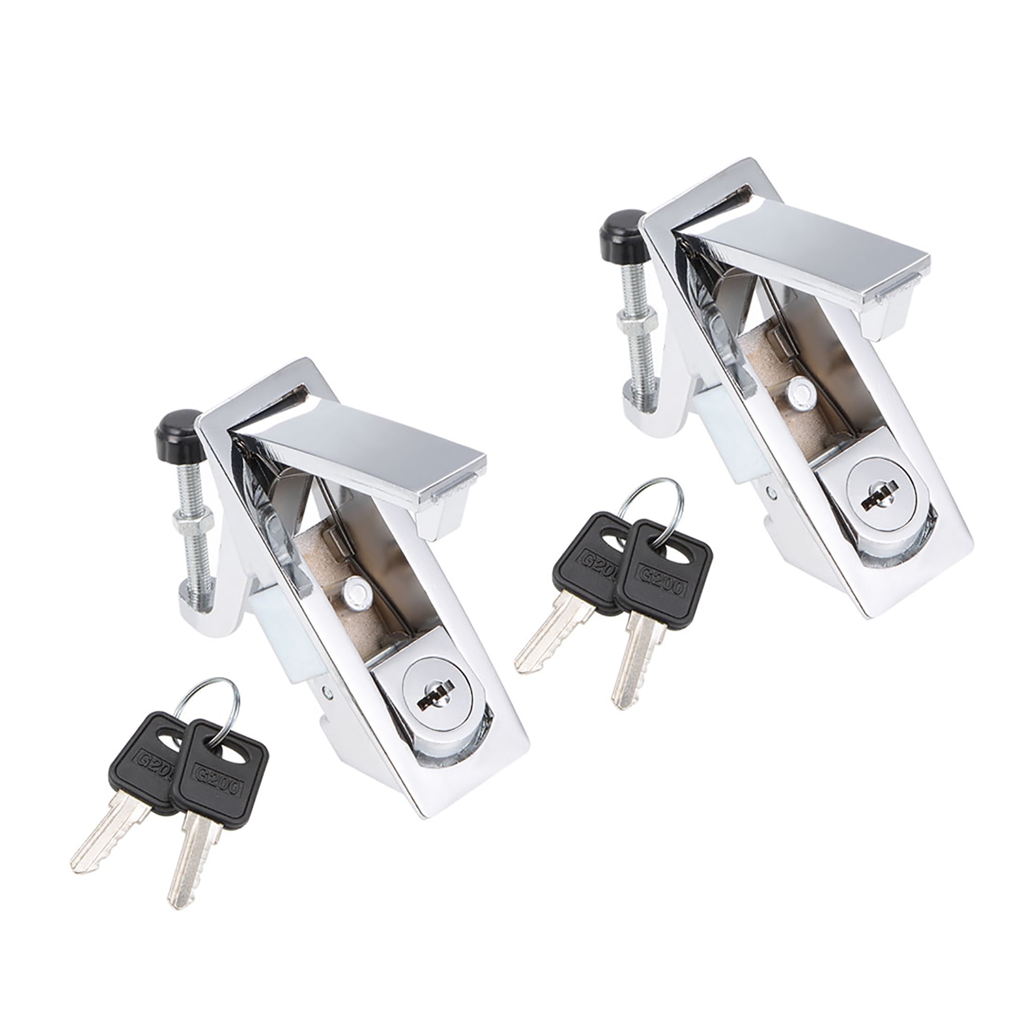 Electric Panel Cam Lock Push Button Pop Up Door Lock w Key 606