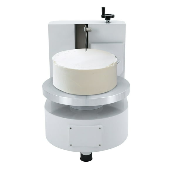 Electric Cake Decorating Machine, Electrical Rotating Speed White Adjustable Cake Cream Spreading Machine, Cake Cream Smooth Coating Decoration Machine for 4-12 inch Cakes