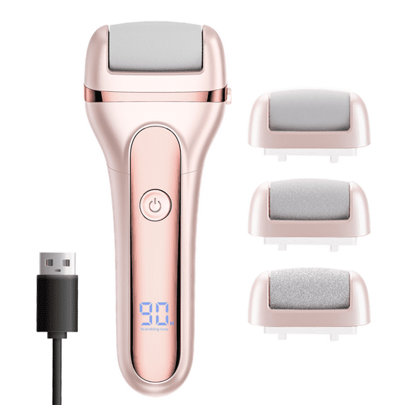 MichPong Electric Callus Remover Foot Care Tool Waterproof Rechargeable for Thick Callus Dead Skin