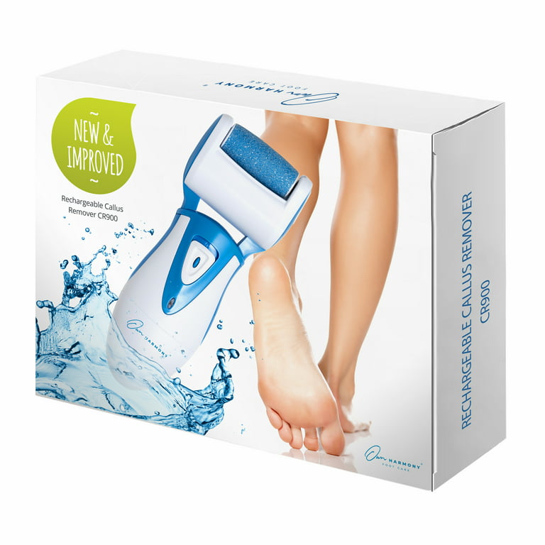 Electric Callus Remover & Rechargeable Foot File CR900 by Own Harmony  (Tested Most Powerful) Best Pedicure Tools, Professional S 