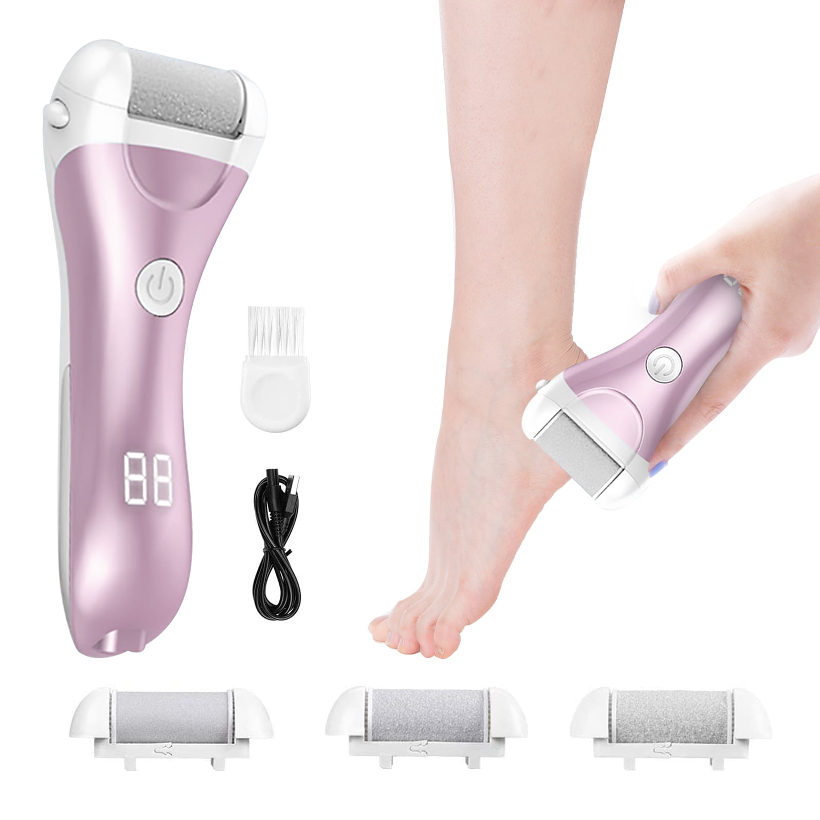 Buy Wholesale China Rechargeable Pedicure Machine Pink Electric Foot Callus  Remover Electric Foot Grinder Callus Remover Foot File Hard Skin Remover &  Foot File Hard Skin Remover at USD 3.2