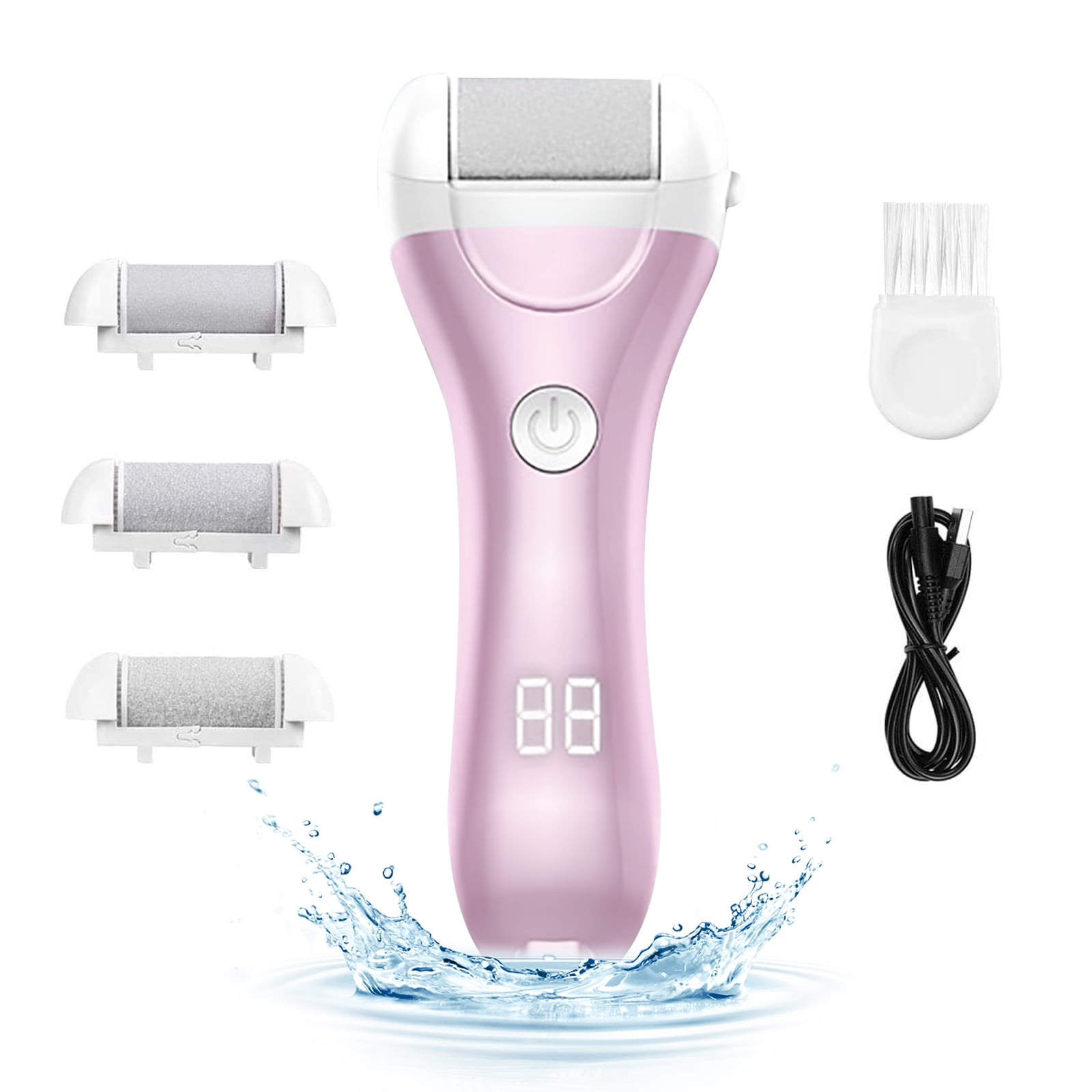 Nuve Smooth Pedicure Wand, Electric Foot Callus Remover, Portable Foot  Callus Remover, Foot Pedicure Tool, Callus Razor for Dry Cracked Heels