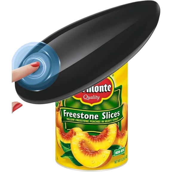 Electric Can Opener, Hands Free One Touch Automatic Can Openers Fit Different Can Sizes and Shape with No Sharp Edges for Kitchen, Kitchen Gadgets for Senior with Arthritis