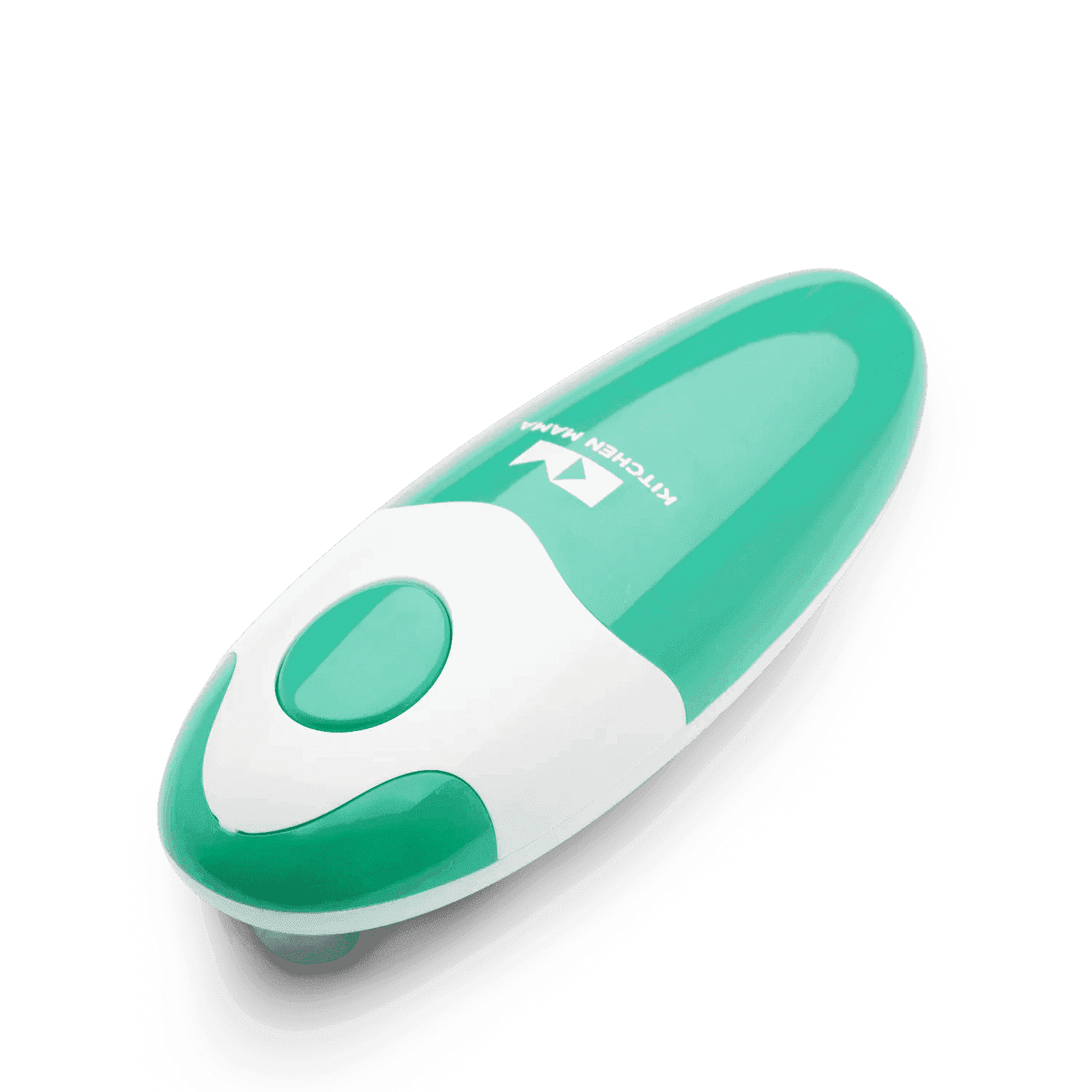 Teal Green Ergonomic Battery-Powered Electric Can Opener