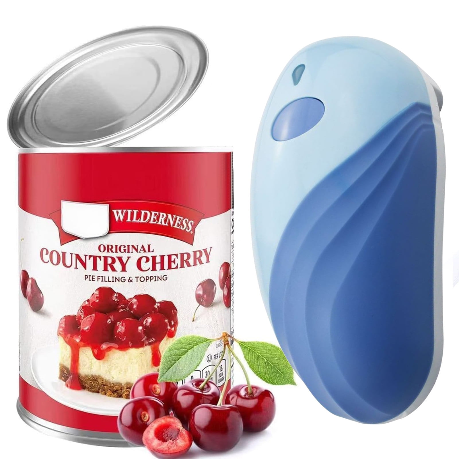 Electric Can Opener\ No Sharp Edges Can Opene\ Electric Can Opener\ Kitchen Gadgets Electric Can