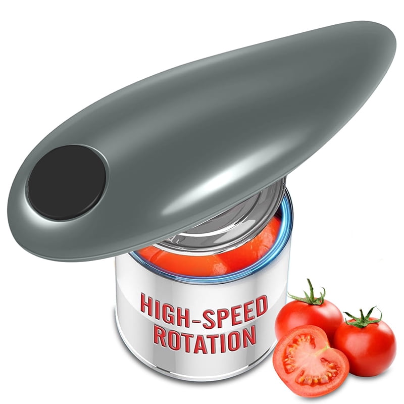 Electric Can Opener, One-touch Automatic Can Opener, Handheld Opener And Smooth Edge Kitchen Gadget Can Openers
