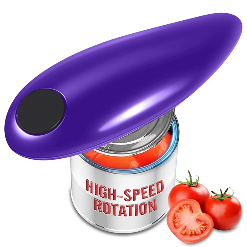 Electric Can Opener, One-touch Automatic Can Opener, Handheld Opener And Smooth Edge Kitchen Gadget Can Openers