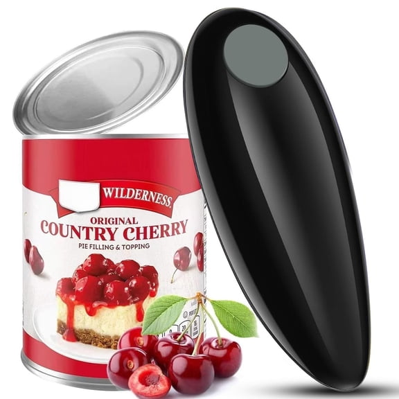 Electric Can Opener, One-touch Automatic Can opener, Handheld opener and Smooth Edge Kitchen Gadget Can Openers for Seniors with Arthritis