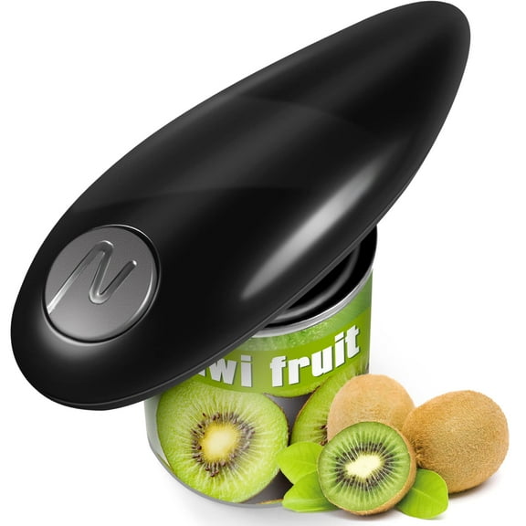 One Touch Electric Can Opener Fits Almost Can Sizes for Seniors with Arthritis,Hand Held Battery Operated Can Opener with Smooth Edge,Food Safe Kitchen Gadgets Automatic Can Opener for Kitchen