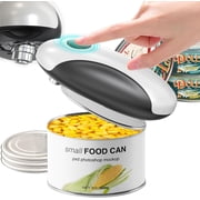 Electric Can Opener, Can Openers with One-Touch Smooth Edge & Magnetic Lid ,Hands-Free Easy-Grip Opener for Seniors with Arthritis and Most Cans