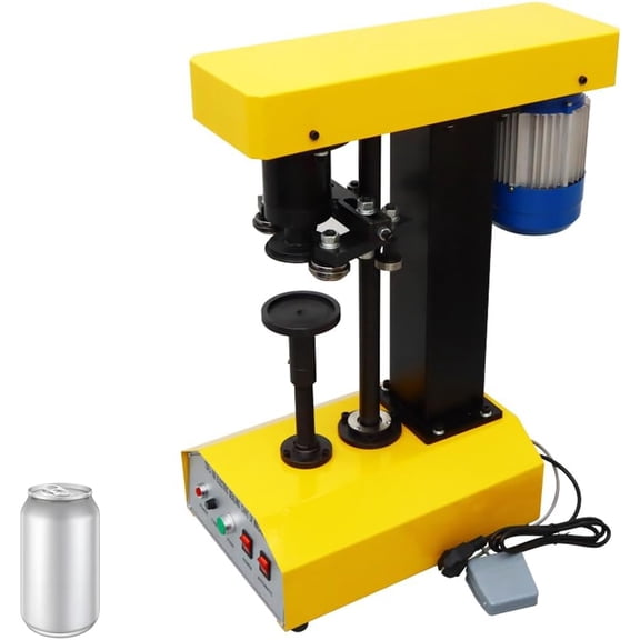 Electric Can Sealer Semi Automatic Can Sealing Machine 85mm Can Sealer 110V
