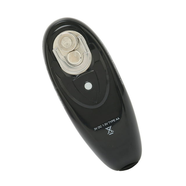 Electric Can Top Cutter, One Touch Safe Can Opener Battery Operated For