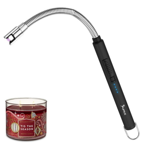 Electric Candle Rechargeable Lighter Candle Kitchen Camping Christmas