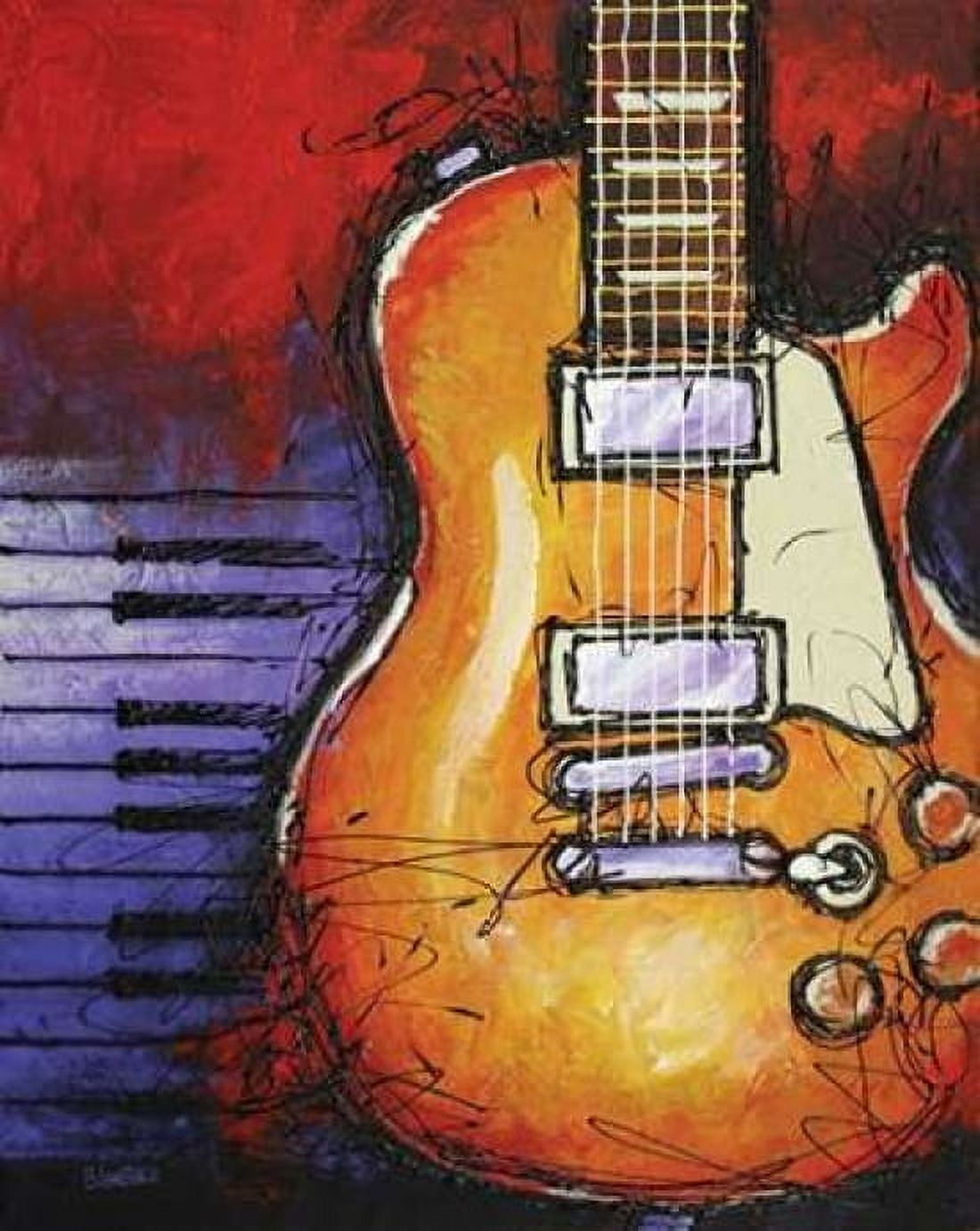 Electric Canvas Art - Bruce Langton (24 x 30)