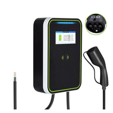 EV Charger Station Protection Box For Tesla Wall Connector & ChargePoint - Steel, Tempered Glass, Lockable, Outdoor Rated