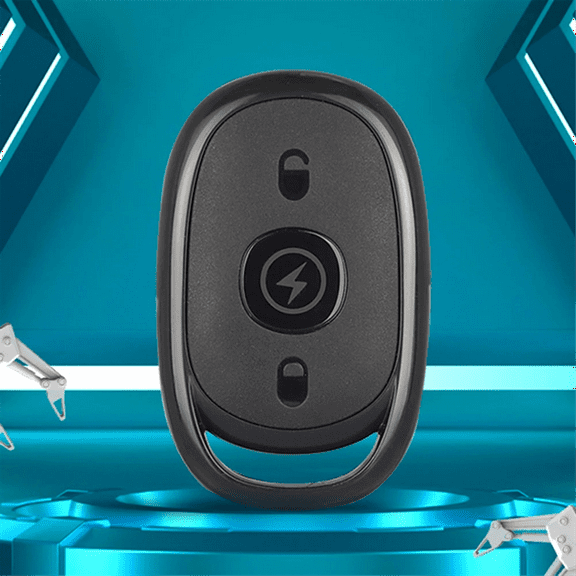 Electric Car Clone Remote Control 433 MHz Door Opener Remote Control Universal High Sensitivity Duplicator Key,10 x 433 copy electric vehicle remote control(With 1 x button battery),Black