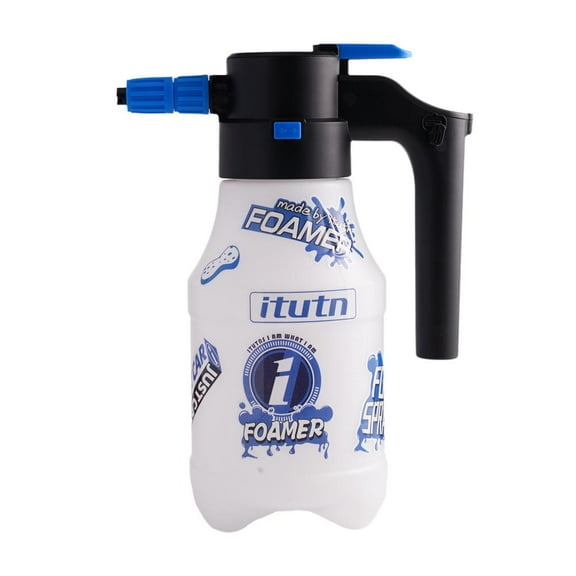 Electric Car Foam Sprayer 1.5L Handheld Foamer Rechargeable Powered Battery