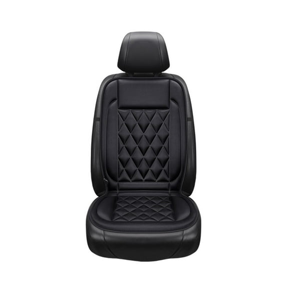 Electric Car Heated Seat Cover 12V Car Heating Cushion Auto Accessories (Black) Vehicle Accessories