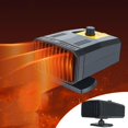 thumbnail image 1 of Electric Car Heater & Windshield Defroster,Portable Fast Heating 360° Rotatable Demister for Winter Use, Vehicle Heating Accessory Compatible with 48V/60V/72V Systems, 1 of 7