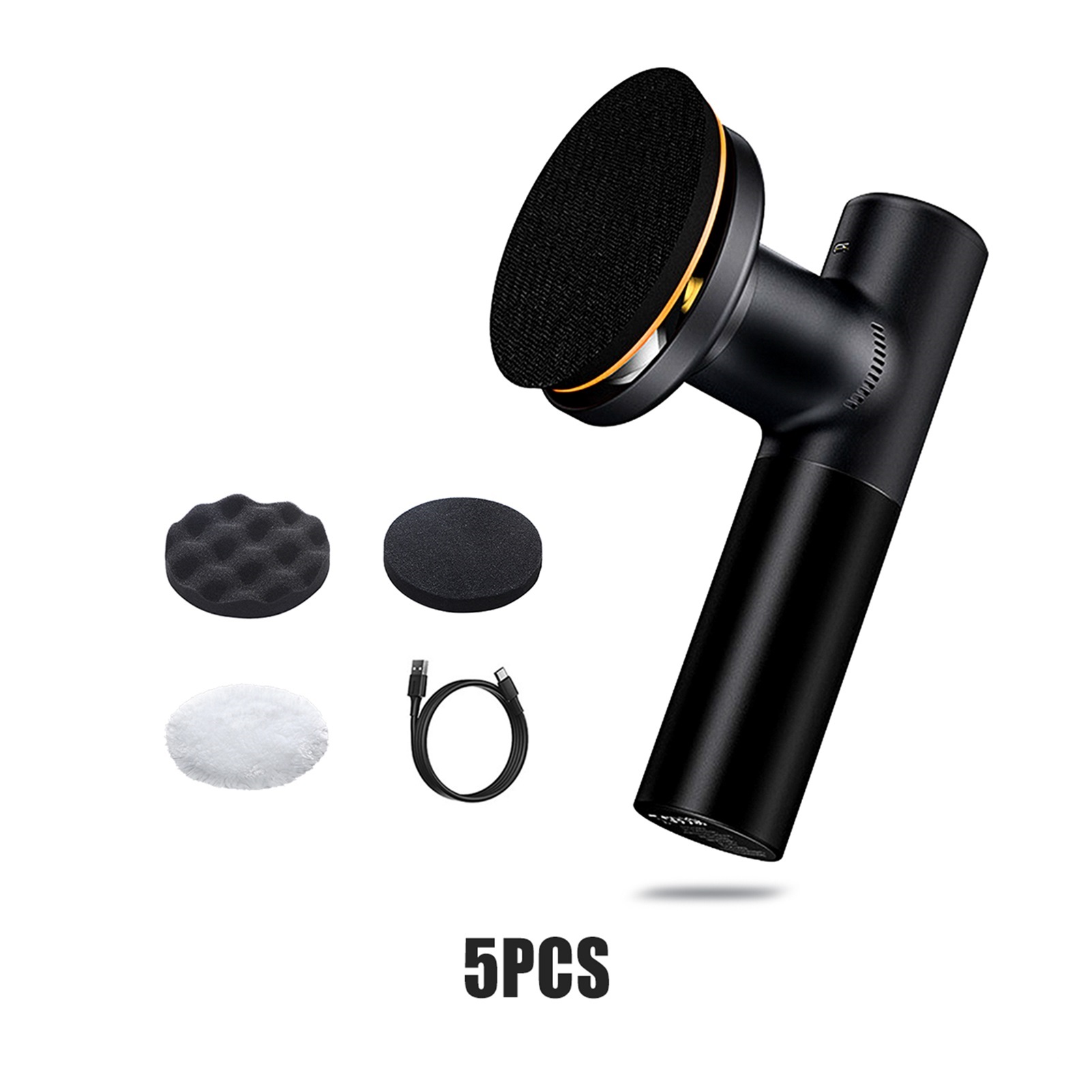 Electric Car Polishing Machine Cordless Dual Action Auto Polisher 3300~3800RPM Buffing Waxing Machine For Car Home
