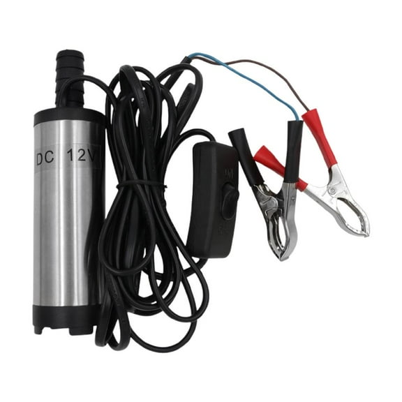Electric Car Pump Portable DC12V Fuel Transfer Pump Transfer Water Hot Oil N0U9