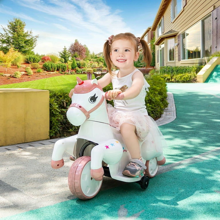 Unicorn motorised ride on motorcycle store