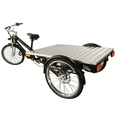 thumbnail image 1 of Electric Cargo Trike Flatbed Delivery Bike Industrial Tricycle Utility Bicycle Adult Commercial 1500W Power 660lb Capacity Long Range Black, 1 of 5