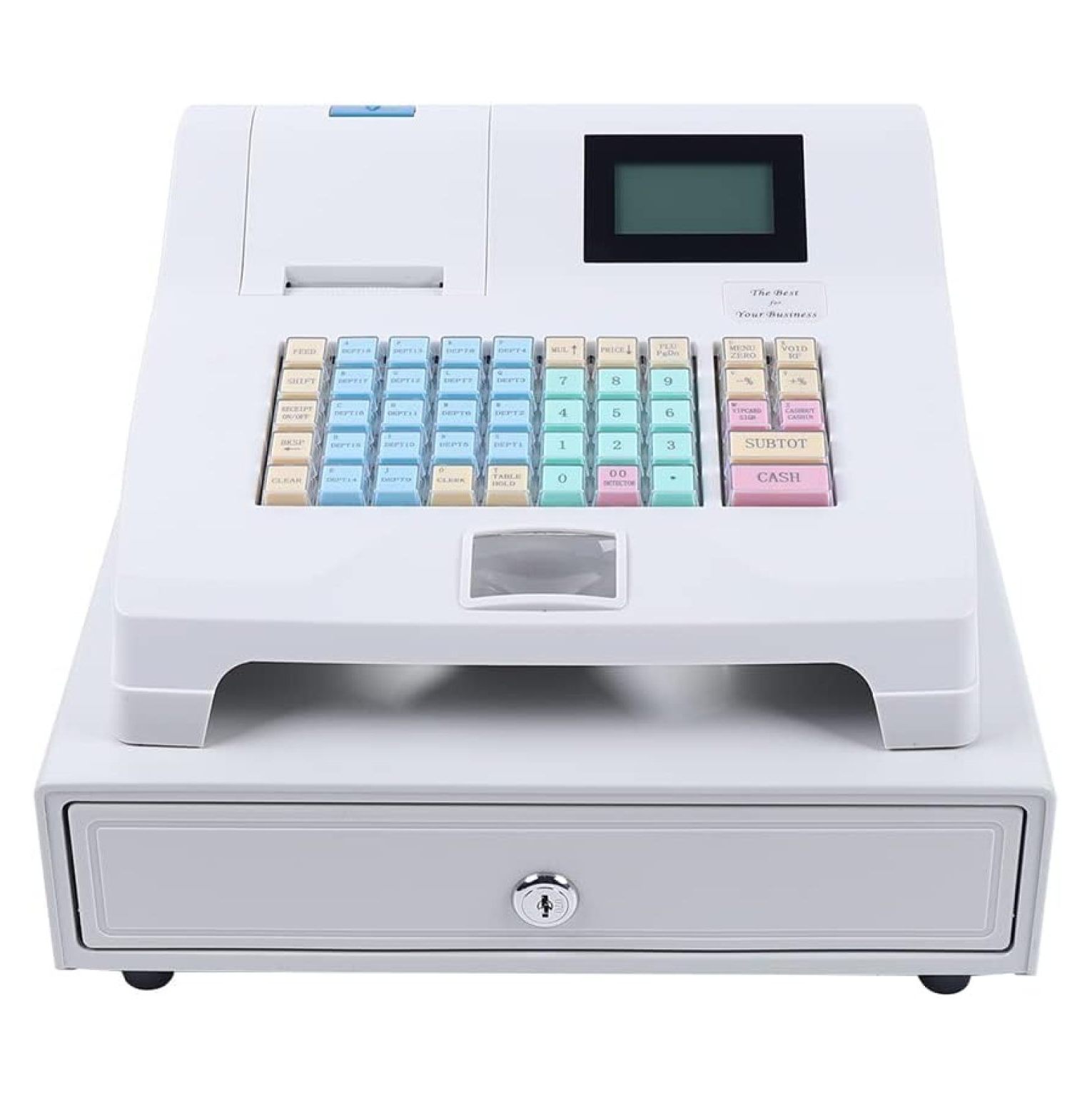 Electric Cash Register Keys 8 Digital LED Display POS Cash Register