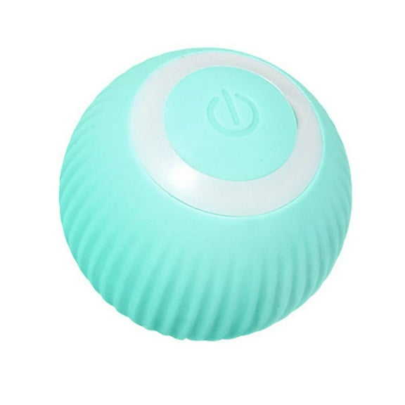 Electric Cat Toy: Gravity Smart Rolling Ball Made of Silica Gel/ABS, Automatically Rolls and Makes Sounds for Cat Entertainment
