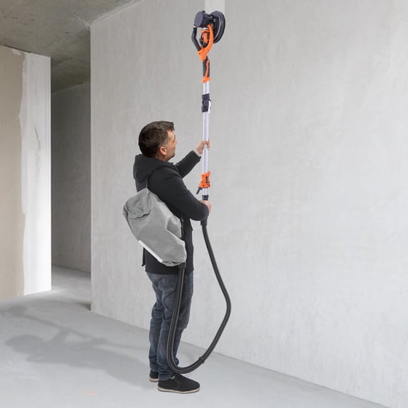 Electric Ceiling Wall Sander with Dust Collection, Variable Speed Drywall Sander, Electric Dustless Drywall Sander