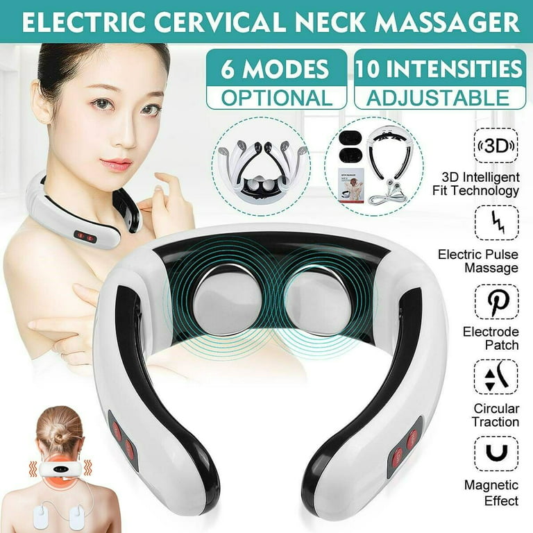 NECK MASSAGER - Deep Tissue Massager Neck - Electric Pulse Cervical $29.89  - PicClick AU