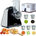 Electric Cheese Grater, Electric Slicer/Shredder for Vegetable Fruits