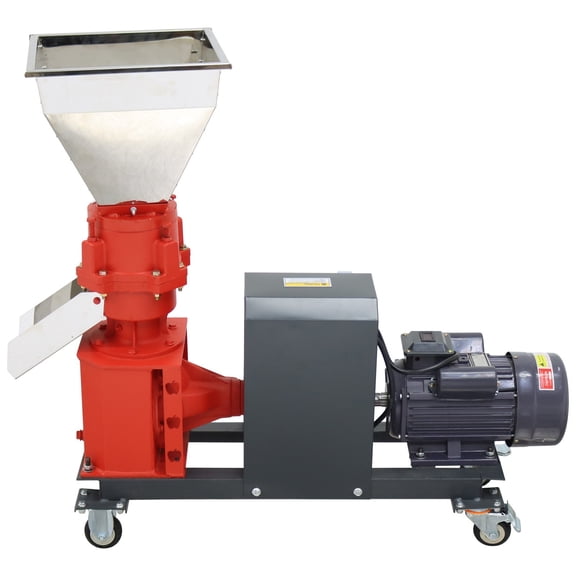 Electric Chicken Feed Pellet Mill Machine 4MM Feed Pellet Pelletizer Machine 220V