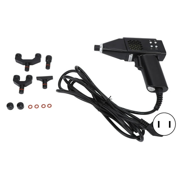 Electric Chiropractic Adjusting Instrument 9 Strength Gears Spine Massager Corrector Machine 100?240V Black AU Plug