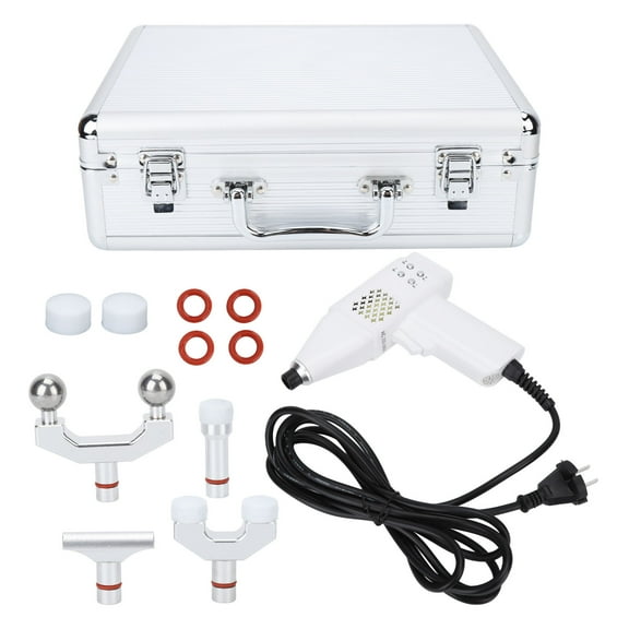 Electric Chiropractic Adjusting Tool Strength Adjustable Pain Relief Spine Massager for Neck 100?240V US Plug