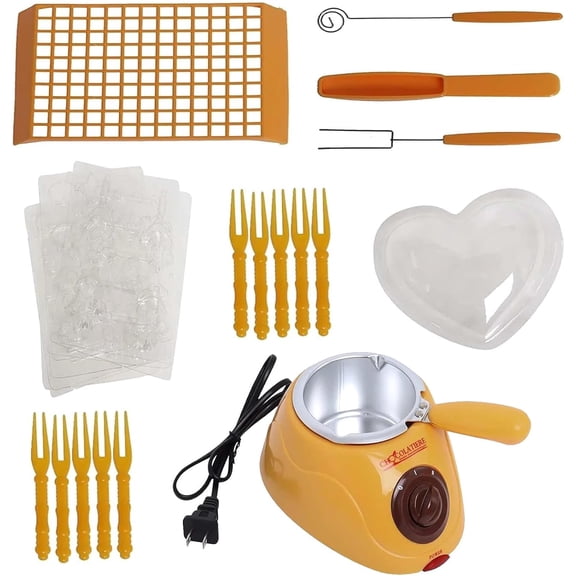Electric Chocolate & Candy Melting Pot for Home Use