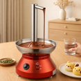 Simple Waterfall Method Electric Chocolate Fondue Fountain Machine, Faucet Model Stainless ...