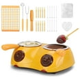 thumbnail image 1 of Electric Chocolate Melting Pot, Melting Pot Chocolate Fondue Melting Machine With Double Pot Kitchen，Candy Melts Candy And Chocolate Melting Pot, 1 of 7