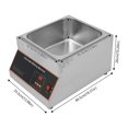 thumbnail image 1 of Electric Chocolate Tempering Machine Melter Melting Machine 1 Melting Pot 12kg, 1 of 17