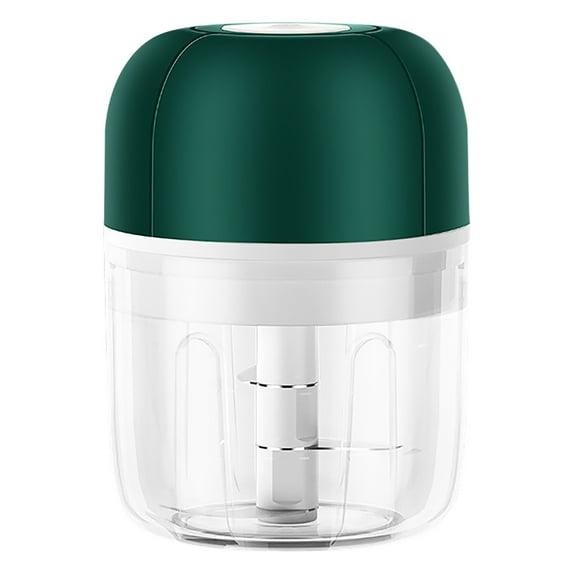 Electric Chopper TASTAN Wireless Electric Mini Blender - Multi-Function Garlic Chopper & Vegetable Processor, Portable Fruit Blender for Baby Food, Compact Kitchen Appliance in Green, Mini Blender