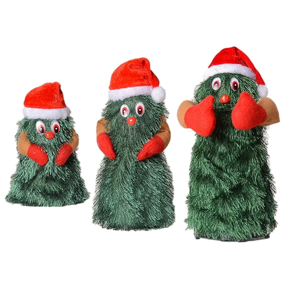 Electric Christmas Tree Decor Singing And Dancing Interaction Dancing Stump Party Home Decor
