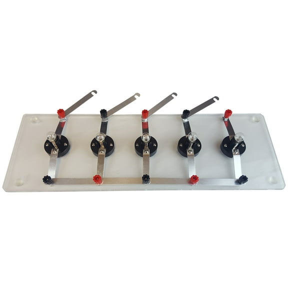 Electric Circuit Board with Buss Bars and lamps.  Used to build parallel and series circuits by Go Science Crazy