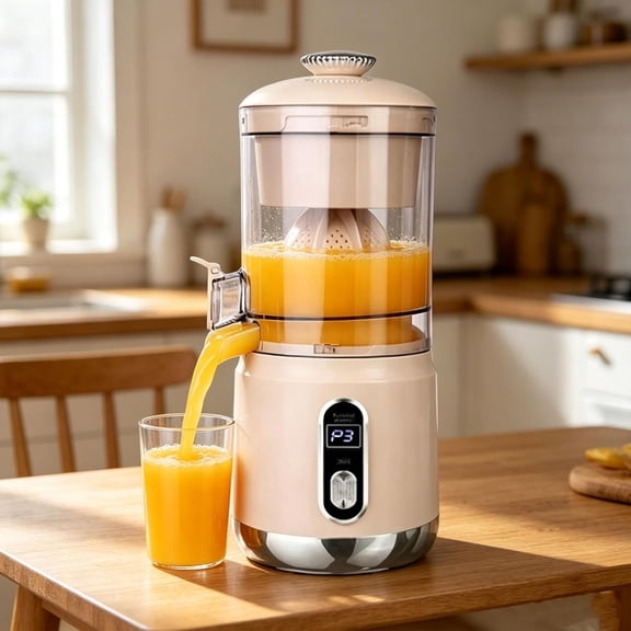 Electric Citrus Juicer, 3 Levels Adjustable Rechargeable USB with Easy Clean for Orange Lemon