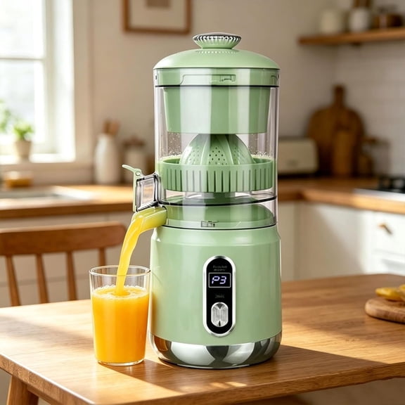 Electric Citrus Juicer 3 Levels Adjustable, USB Rechargeable for Orange Lemon Lime Grapefruit