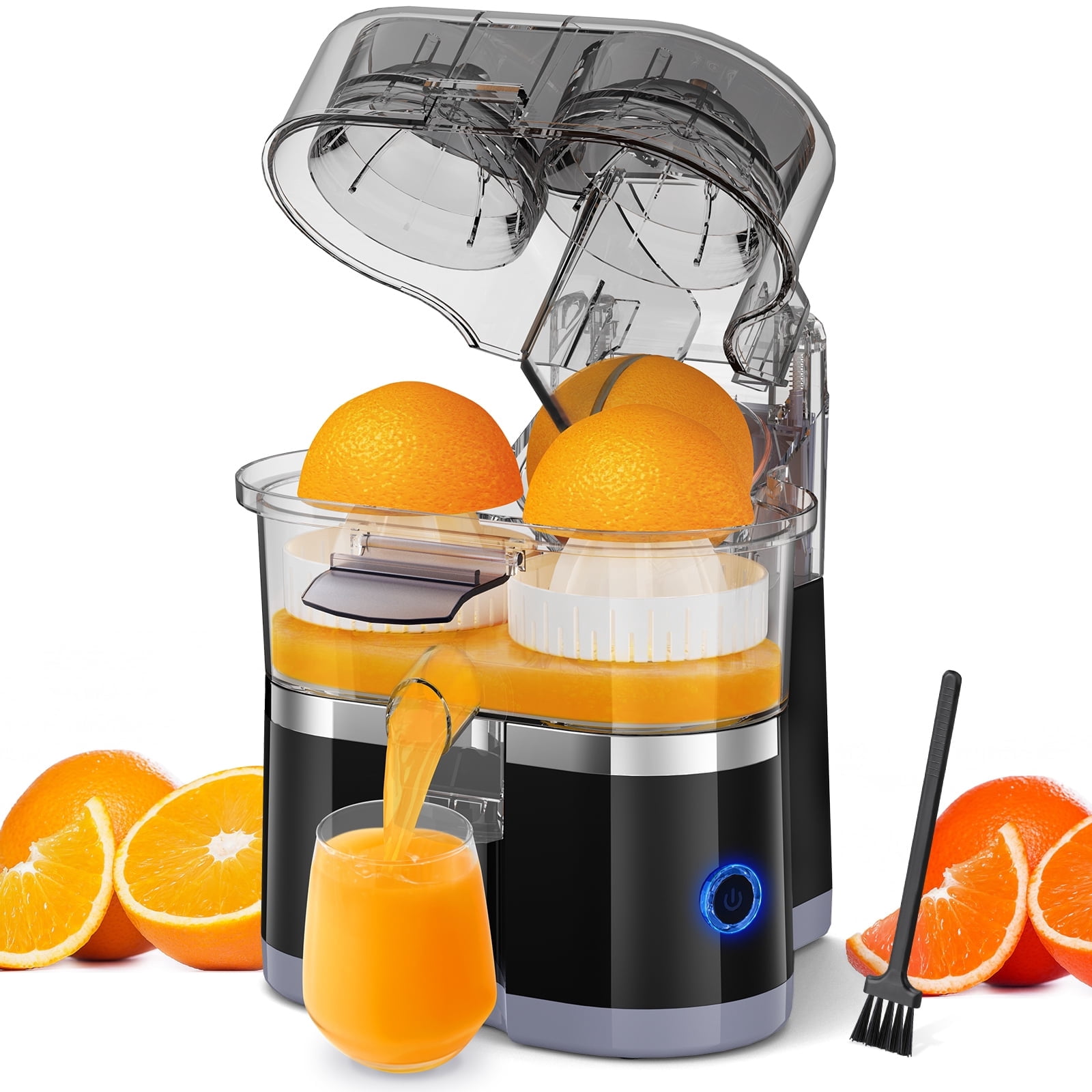 Electric Citrus Juicer, Dual-Head Orange Juicer Squeezer with