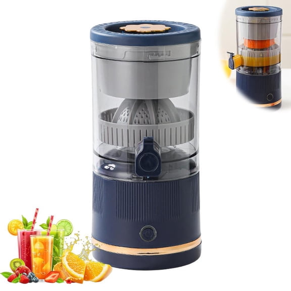Electric Citrus Juicer Stainless Steel, Automatic Orange Juice Squeezer for Lemons and Limes, One-click Hands-Free Juicing Machine, Easy to Clean Small Kitchen Appliance Gift