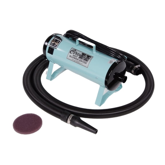 Electric Cleaner Co Circuiteer II Portable Livestock Groomer and Blower, ECC Blue - High-Powered, Portable, and Lightweight for Cattle and Animal Drying Needs, ECC Blue