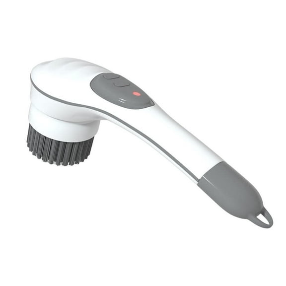 Electric Cleaning Brush,Electric Scrubber,Bathroom Scrubber Electric - with 4 Replaceable Brush Heads, Cordless, 2 Adjustable Speeds - for Cleaning Kitchen Countertops,Plates,Sinks,Floors,Walls